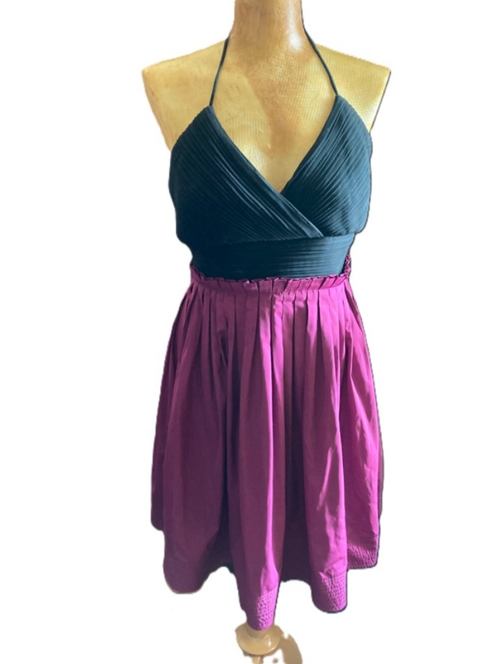 AGB 2000's Backless Fit and FlareDress Size 8